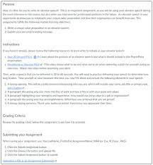 July 15, 2013 4:43 pm. Assignments Example Instructions Faculty Canvas Design Resources