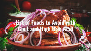 List Of Foods To Avoid With Gout And High Uric Acid Ayur Times