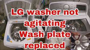 how to fix lg top load washer not