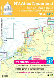 Nv Chart Atlas Nl4 Netherlands Rijn En Maas Delta Todd