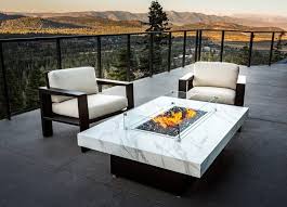 Custom Outdoor Fire Pit Tables