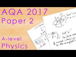 Aqa 2017 Paper 2 A Level Physics Past