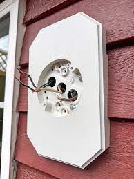 how to replace an outdoor light fixture
