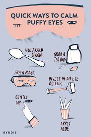 10 ways to de puff eyes according to
