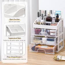 3 drawers makeup organizer holder