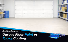 garage floor paint vs epoxy choose the