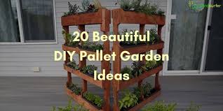 20 beautiful diy pallet garden ideas