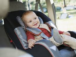 baby from a rearward facing car seat