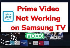 amazon prime video not working on
