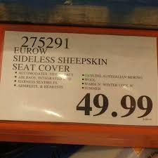 Costco 275291 Eurow Sideless Sheepskin