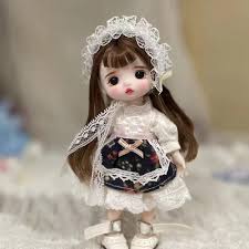 handmade 17cm mini bjd cute dolls