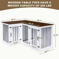 Wooden Dog Kennel Corner Dog Crate Cage
