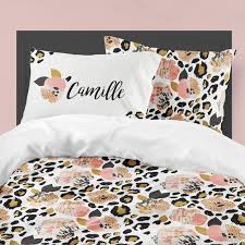 Leopard Bedding Set Fl Girl Bedding