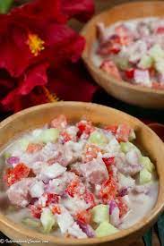 ota ika a tongan raw fish salad