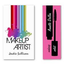 business cards for makeup artists