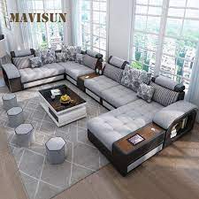 Luxurious Italian Corner Sofa Set For