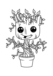 On this site, we provide you with some of the best one. Groot Coloring Pages Coloring Home