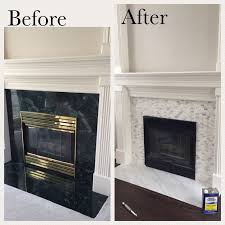 New Photographs Fireplace Tile Black