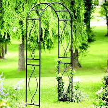 Panacea Curve Metal Garden Arch Shed