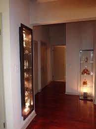 A Recessed Bertby Display Cabinet