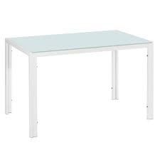 White Glass Top Dining Table Seats