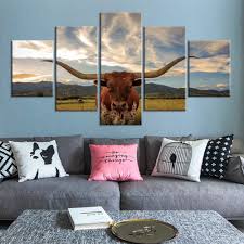 Texas Longhorn Cattle Bull Animals