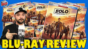 solo a star wars story blu ray