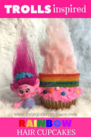 Popsicle stick troll from craft create cook Trolls Cupcakes Hair Up Trolls Cupcakes Inspired By The Movie