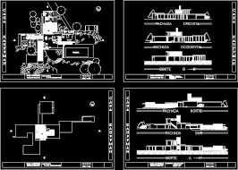 Richard Neutra Dwg Section For Autocad