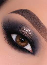 eye makeup trends bronzed smokey