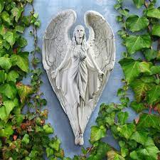 Spiritual Path Angel Wall Sculpture