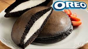 Oreo Biscuit Dora Cake 4 Ingredients - Oreo Dorayaki Cakes Recipe - YouTube