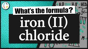 the formula for iron ii chloride