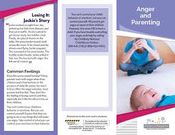 Anger And Parenting Tri Fold Brochures