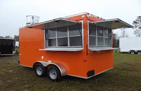7x14 concession trailer with hood range