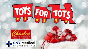 toys for tots drive thru drop off day