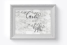 If so, you likely got a great deal of gifts from your loved ones. Marble Wedding Cards And Gifts Sign Printable Wedding Cards And Gifts Signs Chic Calligraphy Marble Wedding Gift Sign 3 Sizes Gift Sign Sold By Diy Printable On Storenvy