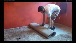 how to remove old carpet diy you