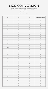 14 Timeless Boys Clothes Sizes Conversion Chart