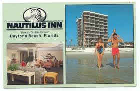 daytona beach fl nautilus inn postcard