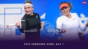 Timea bacsinszky is a professional tennis player. Timea Bacsinszky Vs Maria Sharapova 2019 Shenzhen Open Day 1 Wta Highlights Youtube