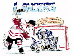 hockey goalie cartoon fun gift for