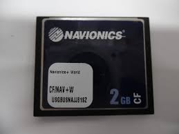 Navionics World Cf Nav W 2gb Cf Chart Card Great Condition