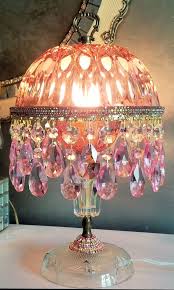 Crystal Lamp Lamp Shade Crafts Lamp