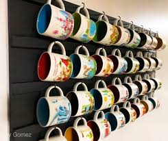 Wall Mounted Coffee Mug Holder Coffee