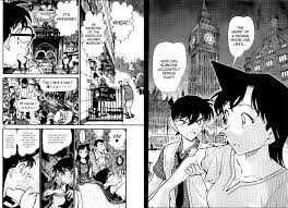 Detective Conan - The Red Thread - TOWARDS RAN'S NEXT SUSPICION ARC -Manga  Volumes 71-72 and following- LONDON AND FOLLOWING: THE CONFESSION AND ITS  IMPLICATIONS Although Conan and Shinichi's figures can't but