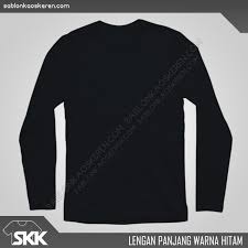 Kaos polos hitam desain custom bikin tampil. Mentahan Desain Kaos Lengan Panjang Mockup Fresh