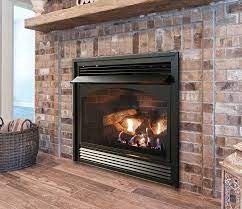 Vail Fireplaces Vent Free White