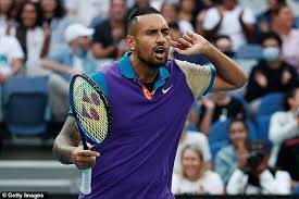 Nick is 25 years old. Nick Kyrgios Crashes Out Of The Australian Open Against Dominic Thiem In Five Set Thriller Daily Mail Online