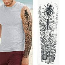 Maybe you would like to learn more about one of these? 7pcs Stuck Tattoo Chinese Held Krieger Tattoo Arm Tatowierung Volldoppel Amazon De Beauty